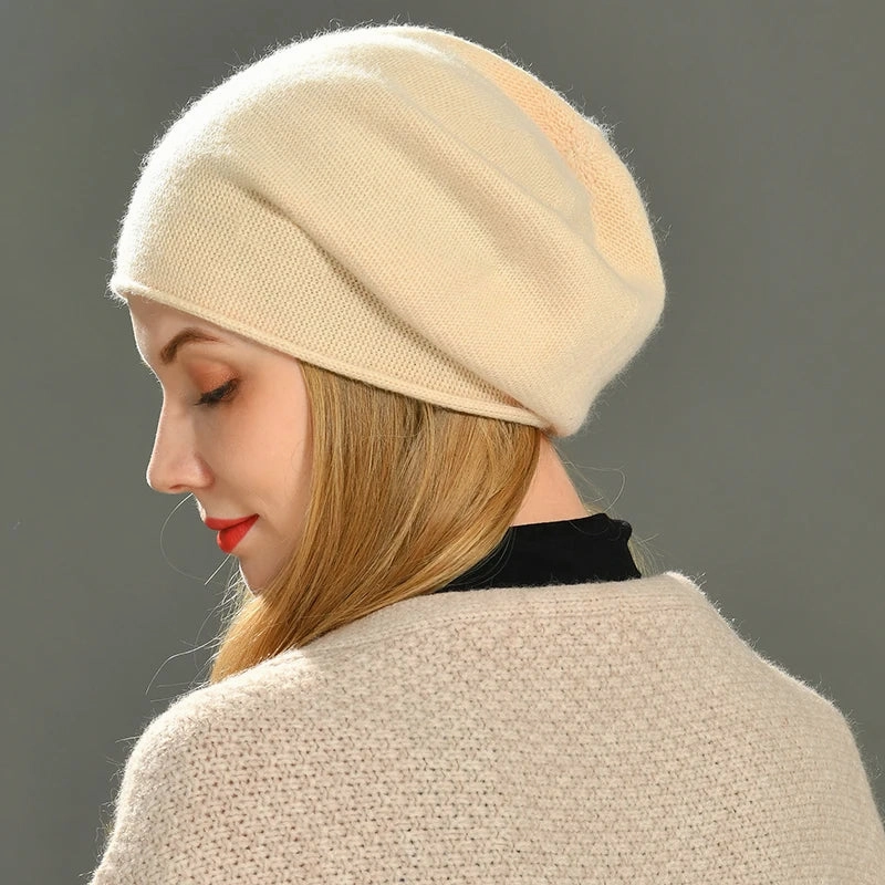 Bonnet Femme en Cachemire Lger C Smossy