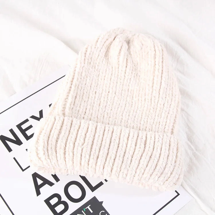Bonnet Femme en velours c?tel doux - VelvyWarm