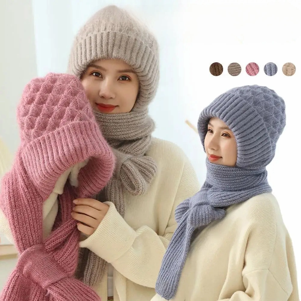 Bonnet Femme Intgral Coupe-Vent pais - Alpine