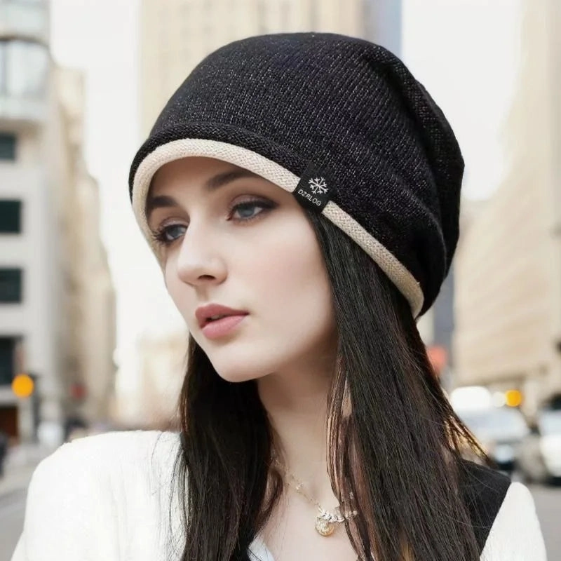 Bonnet Femme long en laine - Frosty