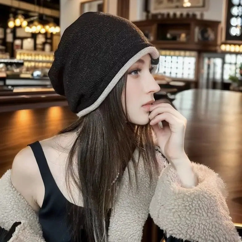Bonnet Femme long en laine - Frosty
