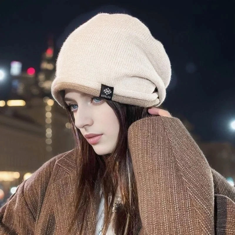 Bonnet Femme long en laine - Frosty