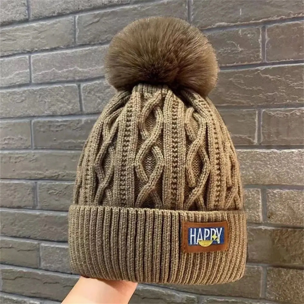 Bonnet Hiver avec Pompon Doux C  Douilly