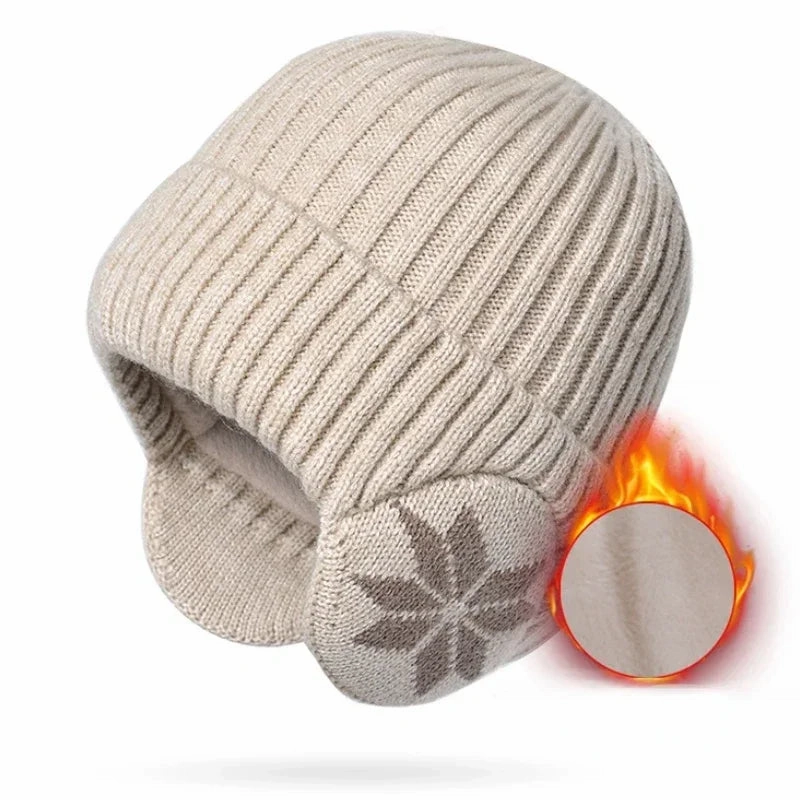 Bonnet Hiver avec Protge-Oreilles Ultra-Chaud & Doux - NordicWarm