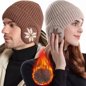Bonnet Hiver avec Protge-Oreilles Ultra-Chaud & Doux - NordicWarm winter-knitted-hat