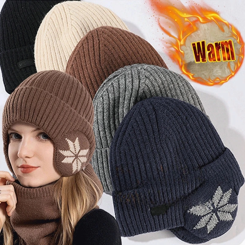 Bonnet Hiver avec Protge-Oreilles Ultra-Chaud & Doux - NordicWarm
