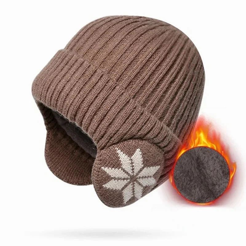 Bonnet Hiver avec Protge-Oreilles Ultra-Chaud & Doux - NordicWarm
