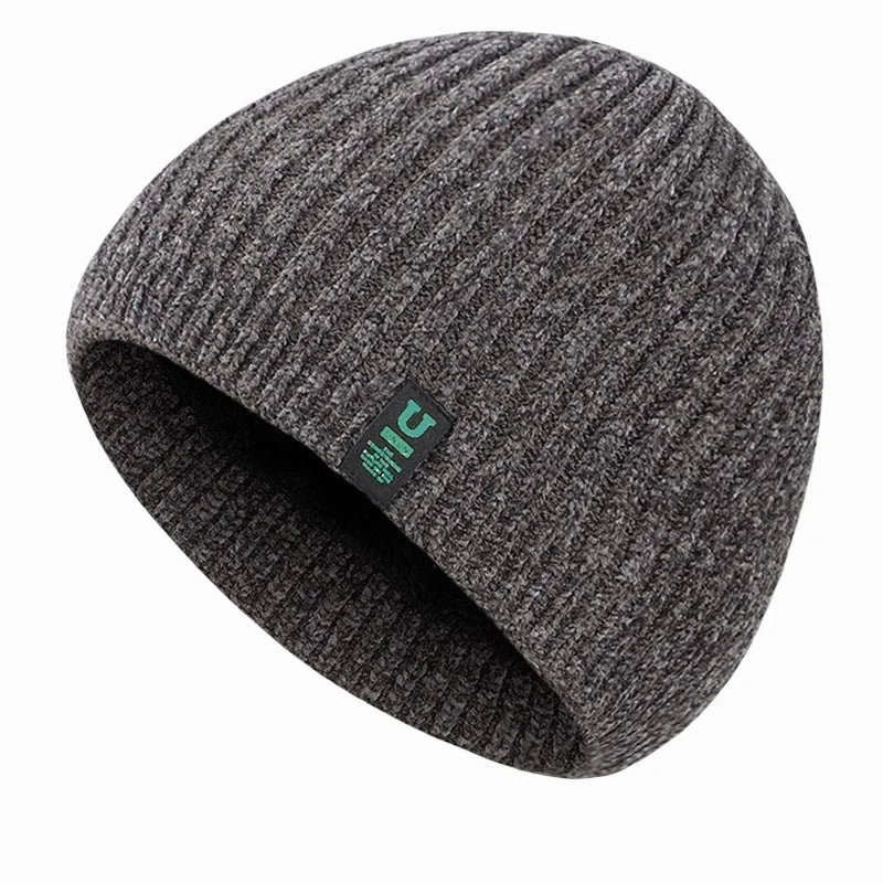 Bonnet Homme Fourr  l'Intrieur - FrostGuard winter-knitted-hat
