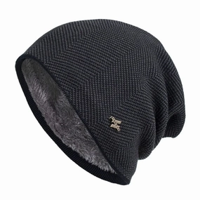 Bonnet Long Doubl en Polaire - FrostLuxe winter-knitted-hat