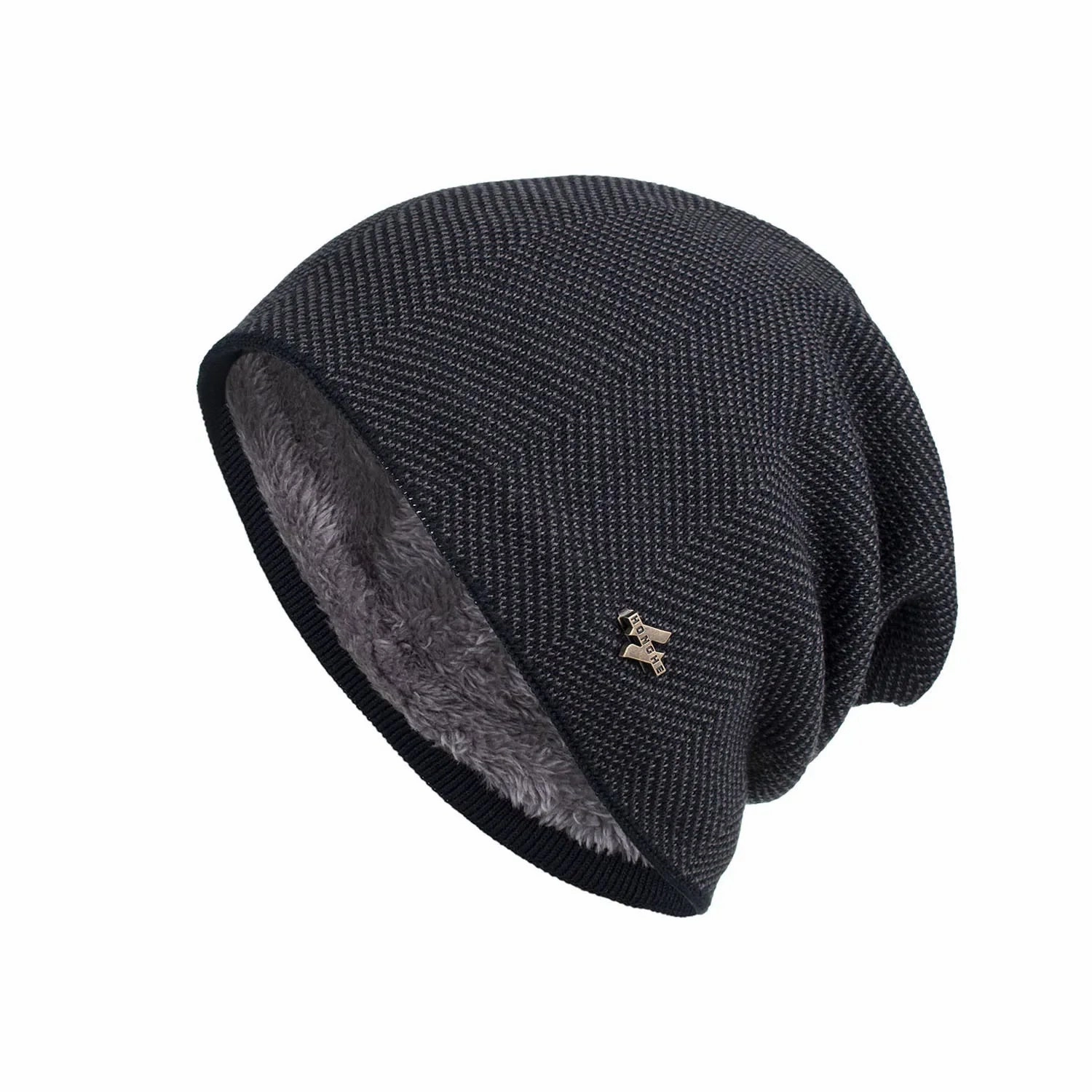 Bonnet Long Doubl en Polaire - FrostLuxe