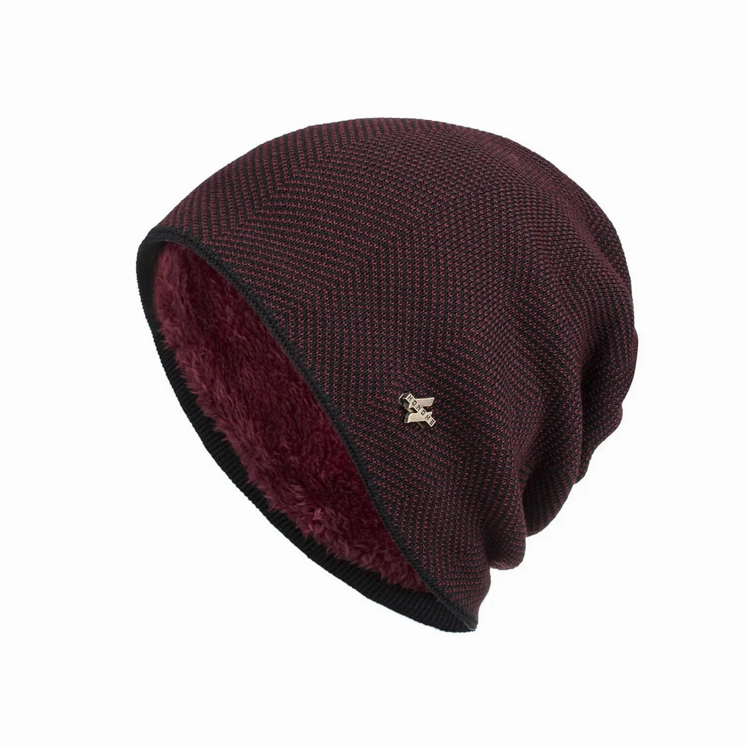 Bonnet Long Doubl en Polaire - FrostLuxe