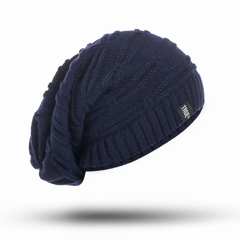 Bonnet Long en Maille Torsade - TrueKnits