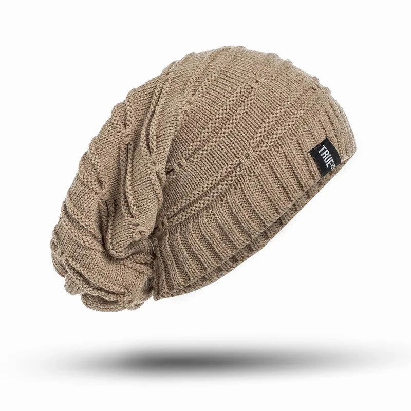 Bonnet Long en Maille Torsade - TrueKnits