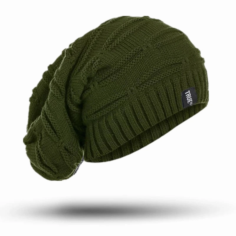 Bonnet Long en Maille Torsade - TrueKnits