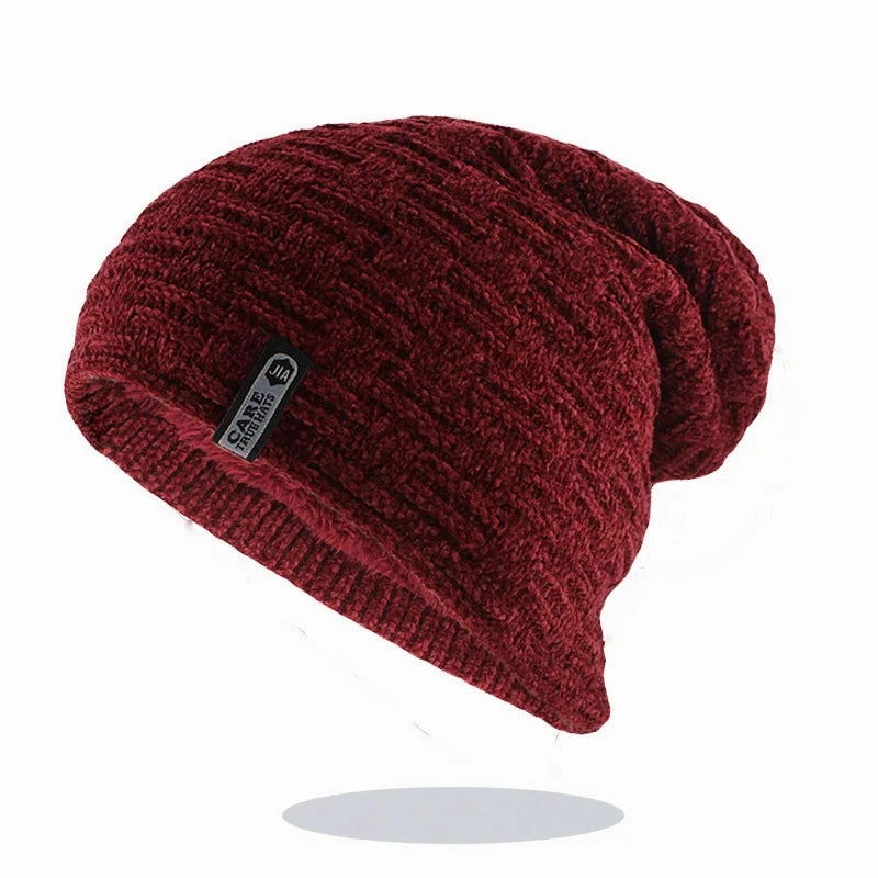 Bonnet Long en Velours Doubl - Warmet