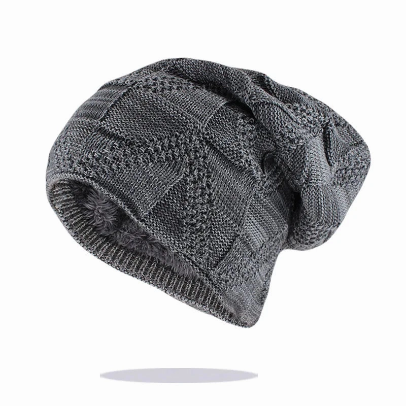 Bonnet Polaire  Motifs Gomtriques - GeoWarm winter-knitted-hat
