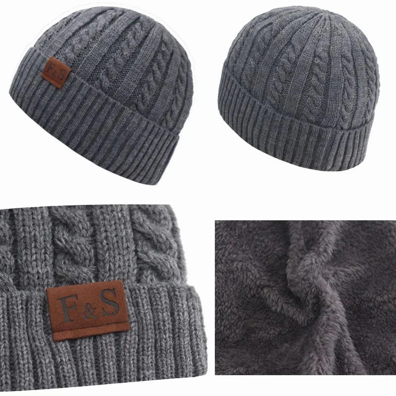 Bonnet Torsad Doubl en Polaire - F&S Classic