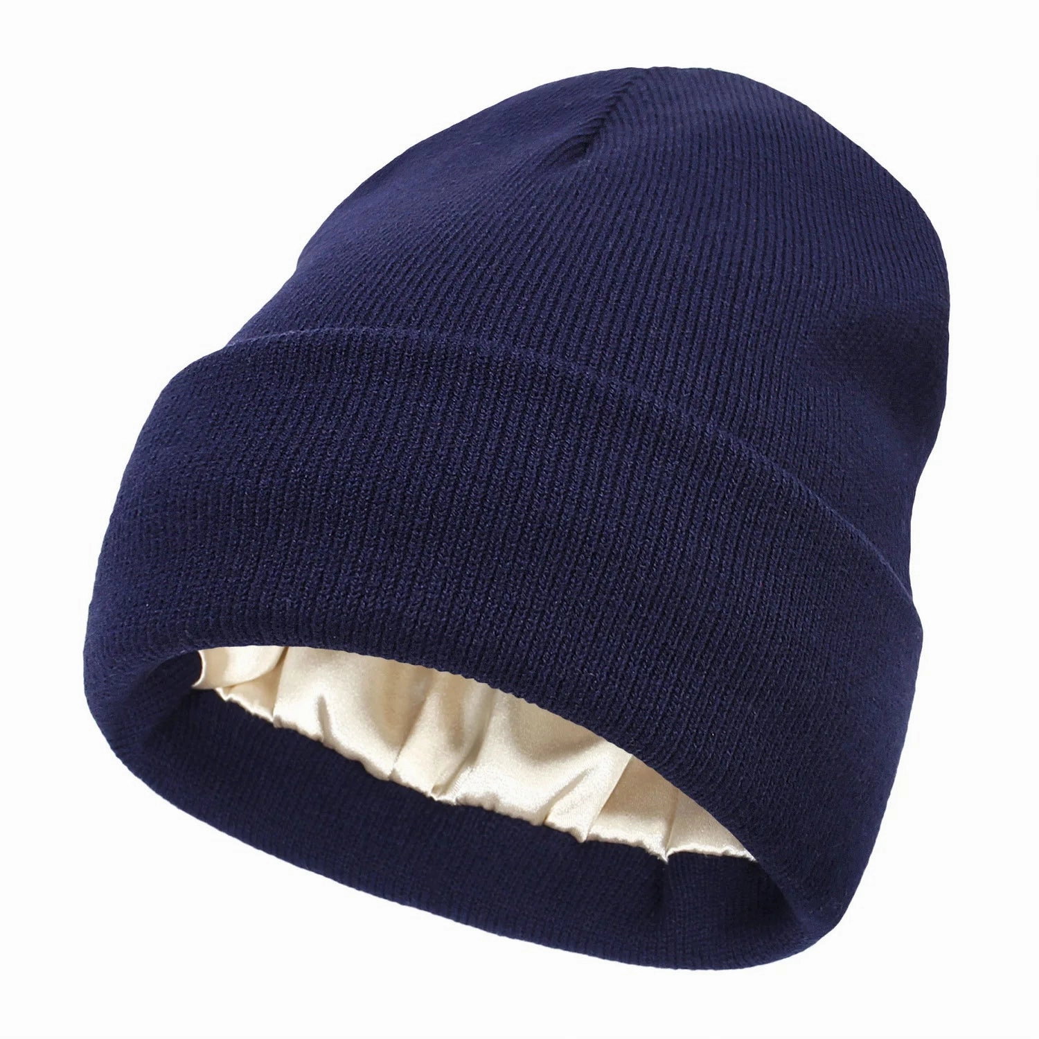 Bonnet Tricot Doublure Satin - Satinaza