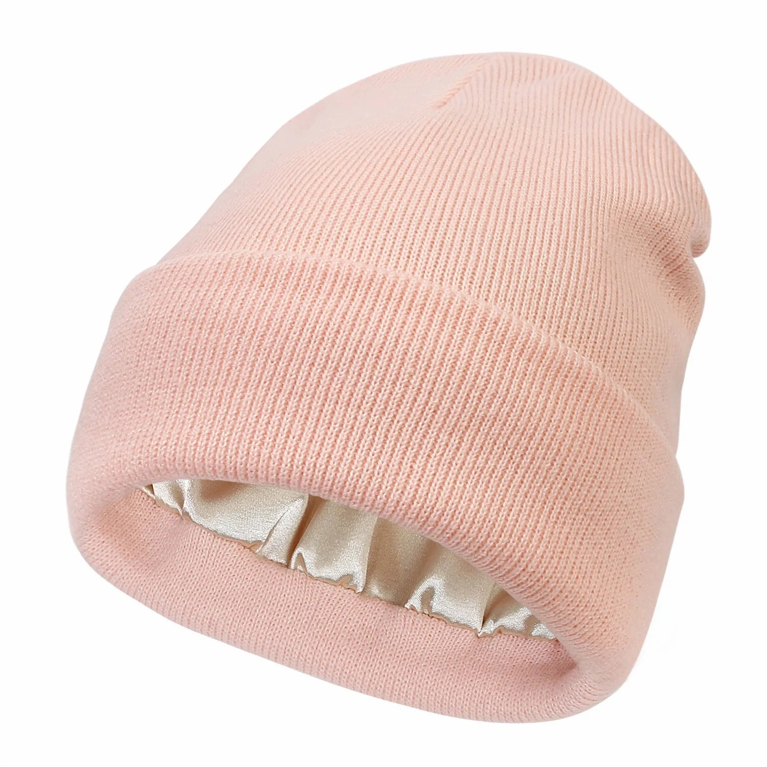 Bonnet Tricot Doublure Satin - Satinaza