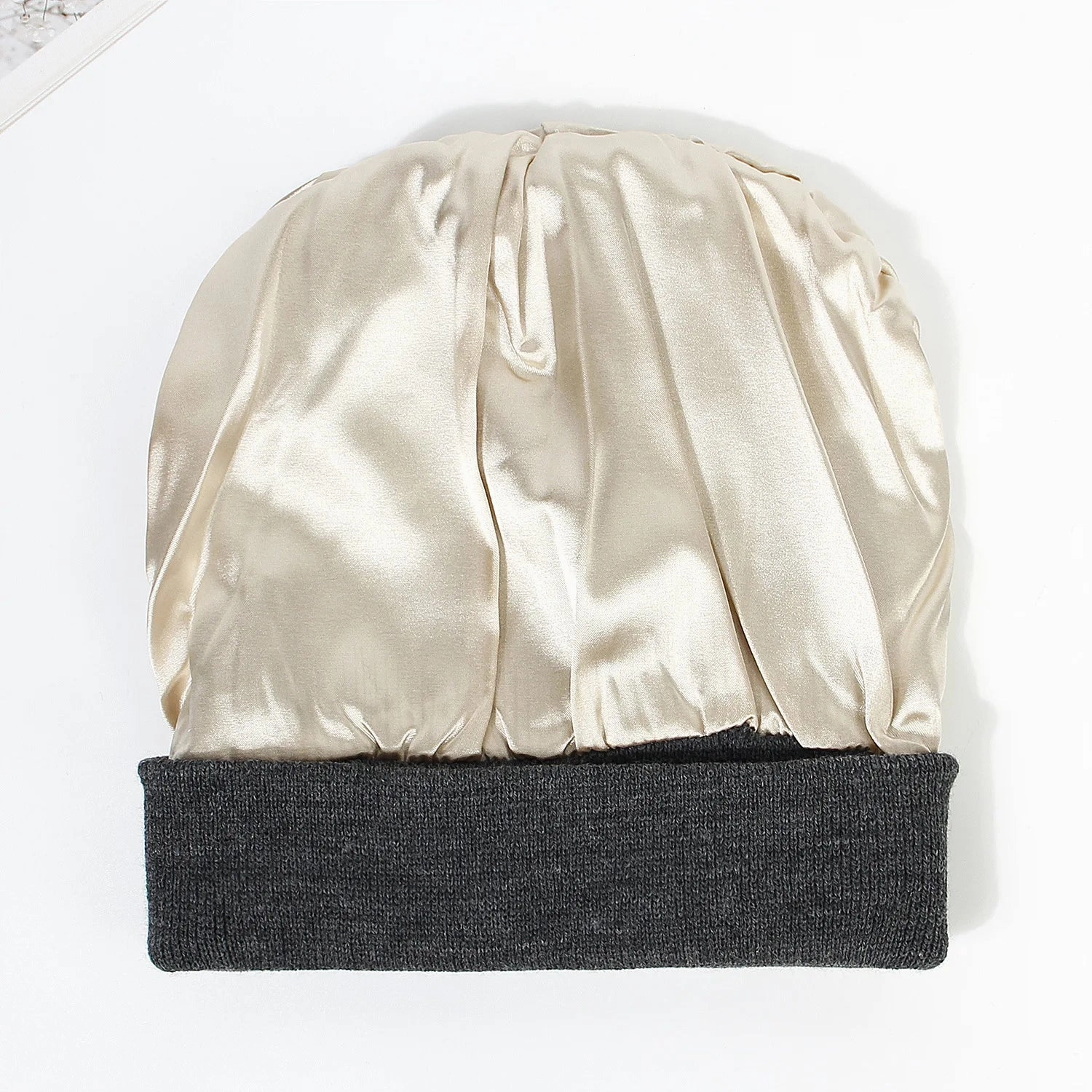 Bonnet Tricot Doublure Satin - Satinaza