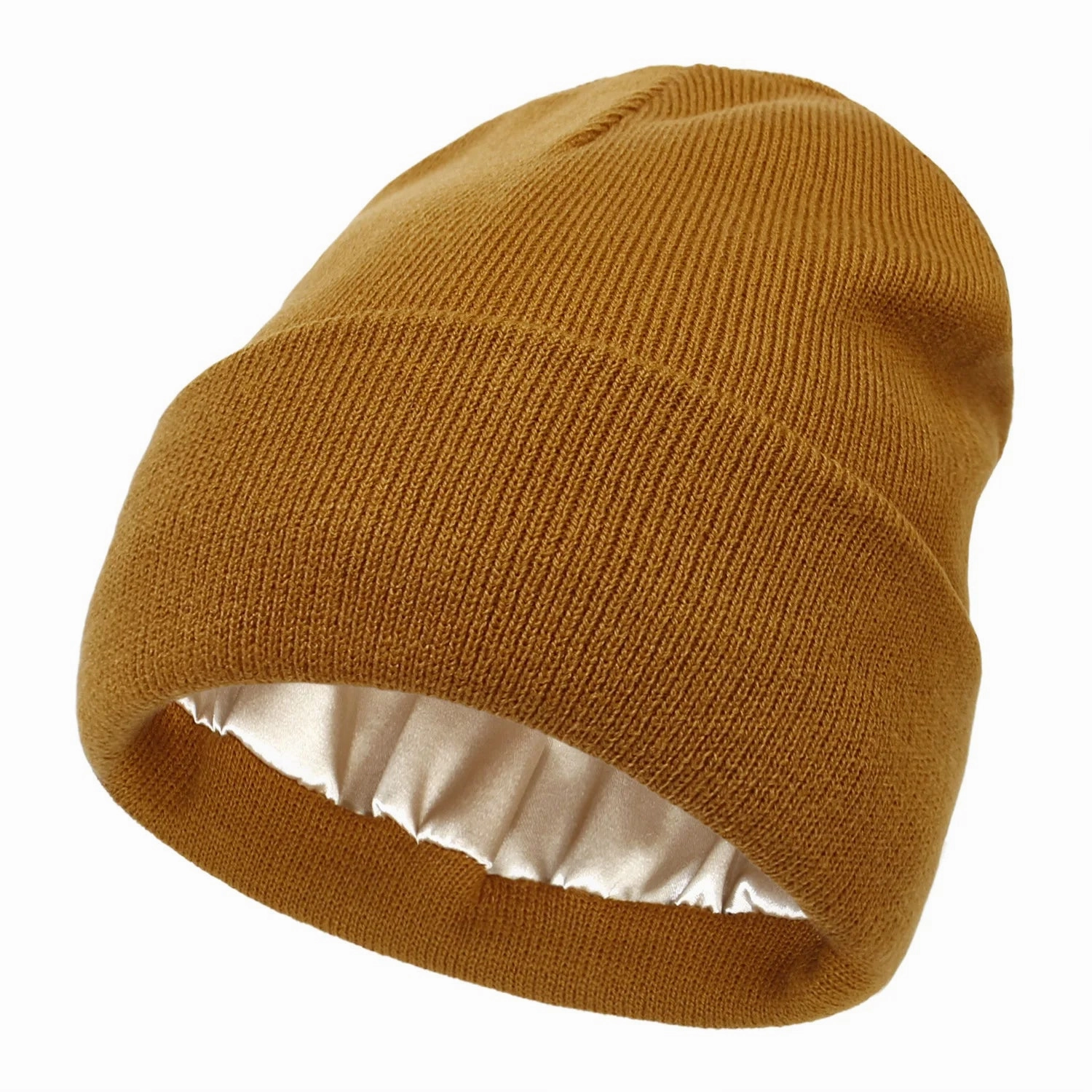 Bonnet Tricot Doublure Satin - Satinaza