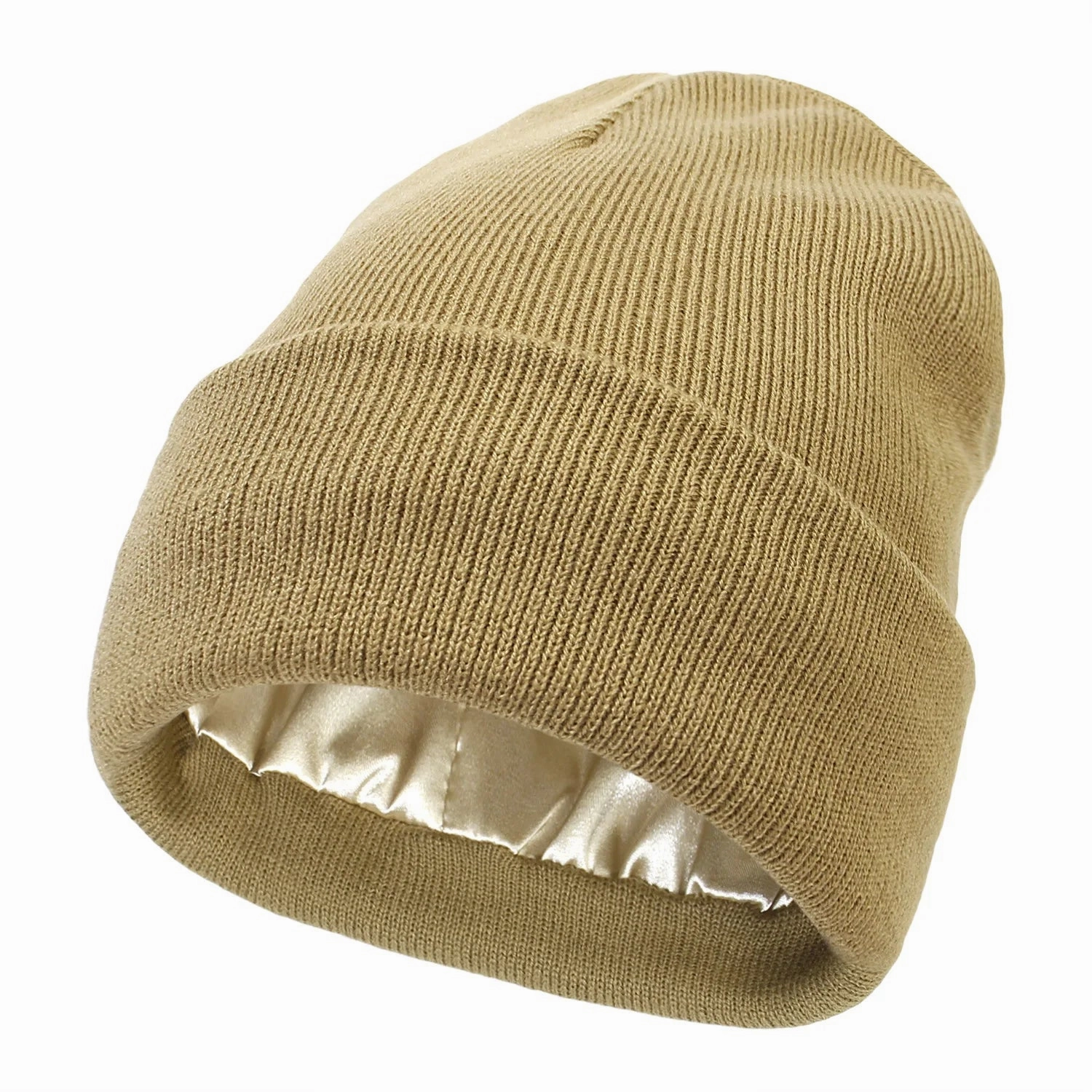 Bonnet Tricot Doublure Satin - Satinaza