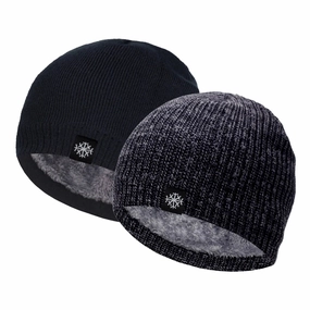 Bonnets Doubls en Polaire - Arctic Duo winter-knitted-hat