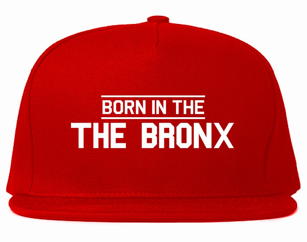 Born In The Bronx NY Mens Snapback Hat