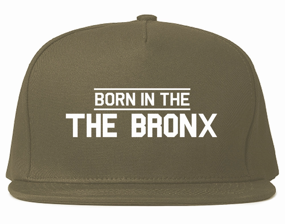 Born In The Bronx NY Mens Snapback Hat
