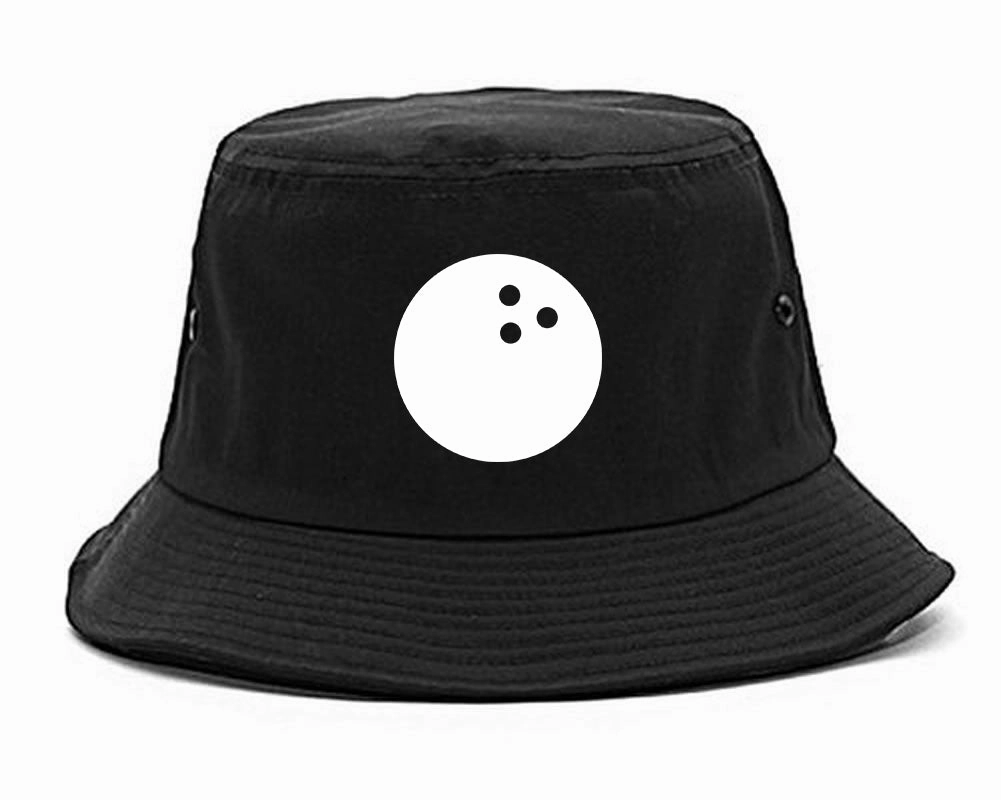 Bowling Ball Chest Mens Bucket Hat