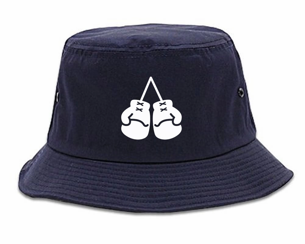 Boxing Gloves Chest Mens Bucket Hat