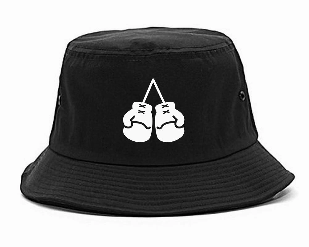 Boxing Gloves Chest Mens Bucket Hat