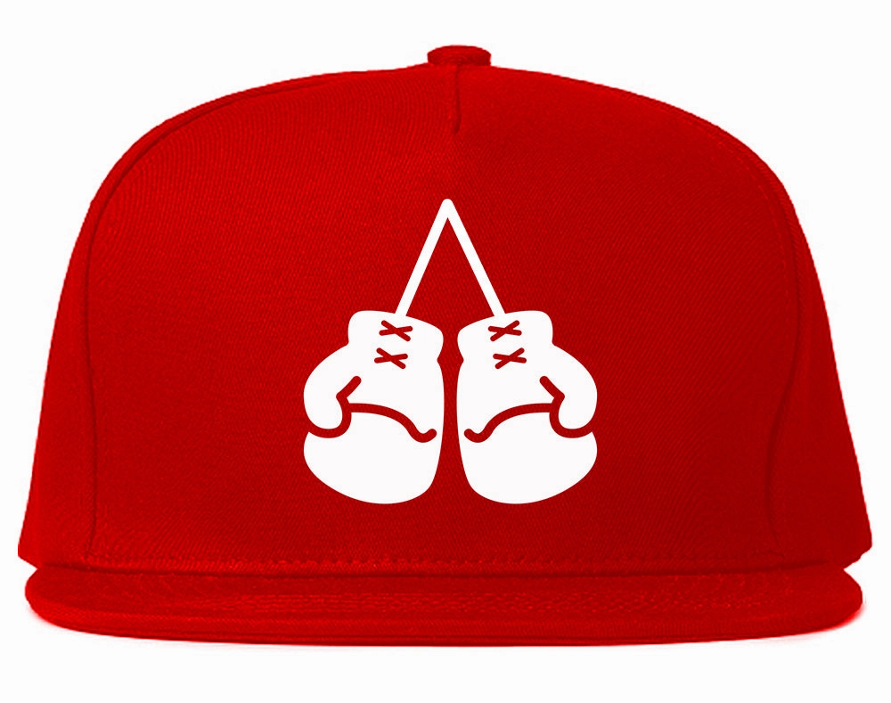 Boxing Gloves Chest Mens Snapback Hat