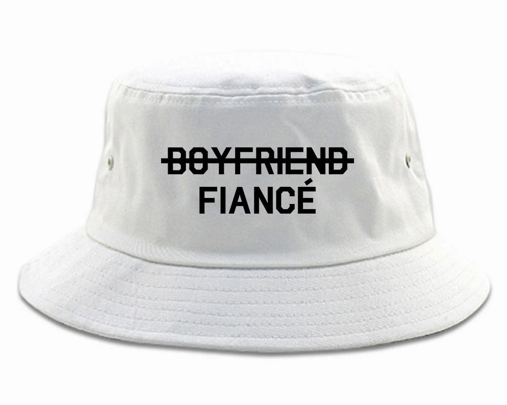 Boyfriend Fiance Engagement Mens Bucket Hat