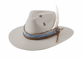 BR0029 - Bullhide Under Pressure - Buckskin winter-felt-cap