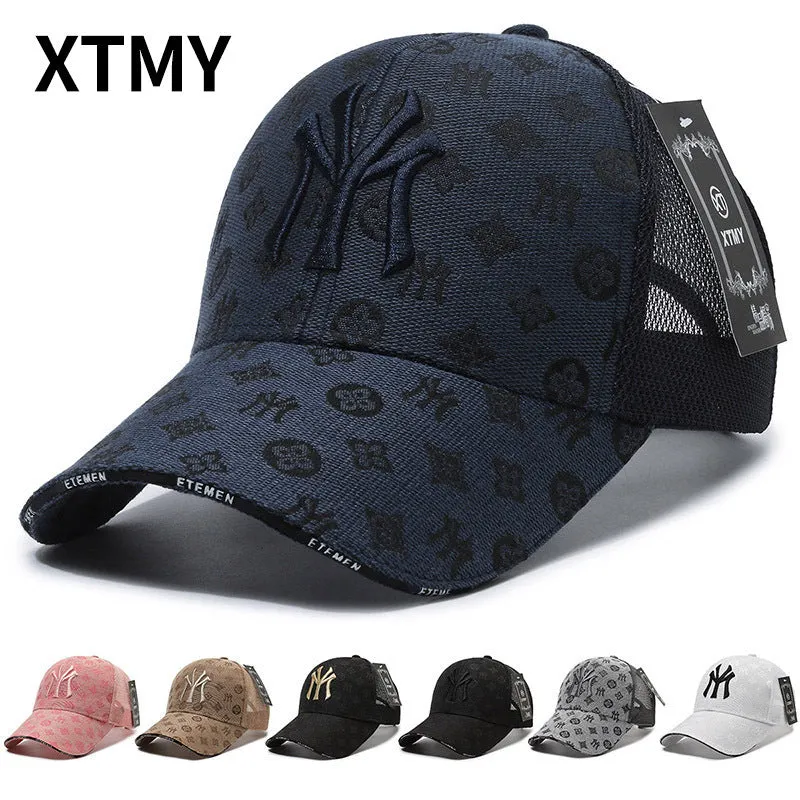 Breathable Mesh Retro Slimming Duckbill Cap casual-baseball-cap