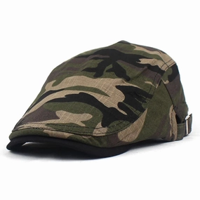 Bret Camouflage en Coton Rglable - Camofix fashion-beret