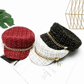 Bret Casquette Gavroche Femme  Chaine fashion-beret