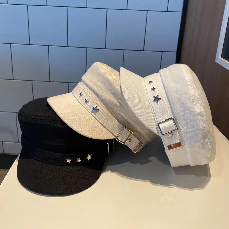 Bret Casquette Gavroche Femme toile Luxe