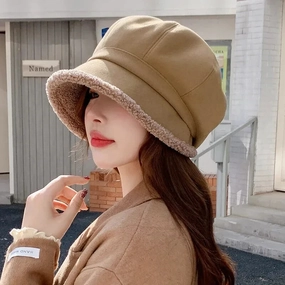 Bret d'Hiver Femme Molletonn fashion-beret