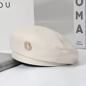 Bret en Coton Femme - Casual fashion-beret