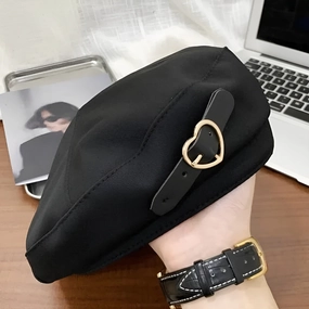 Bret Femme Coton - Coeur fashion-beret