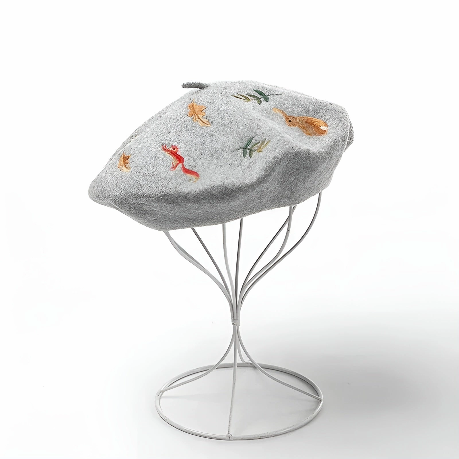 Bret Femme Coton - Motif fashion-beret