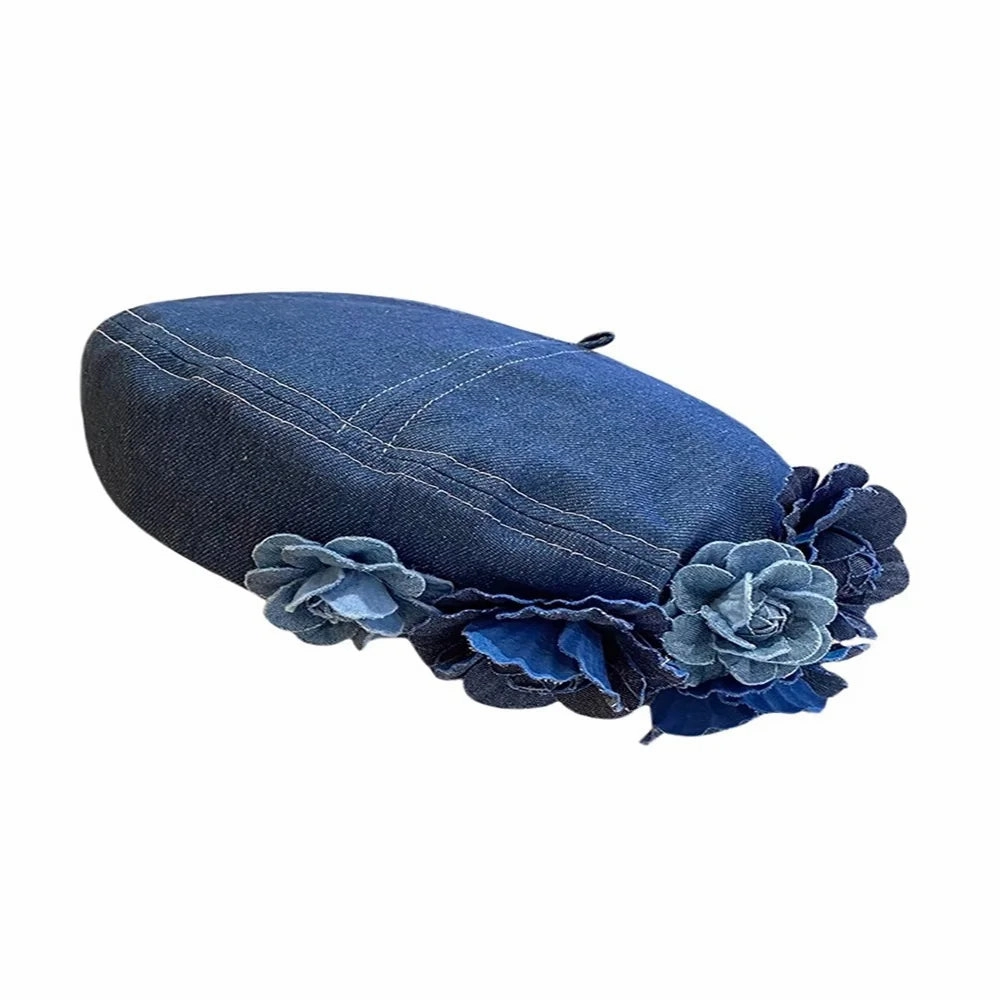 Bret Femme en Jean Fleur