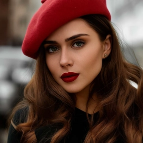 Bret Femme Hiver Chic fashion-beret