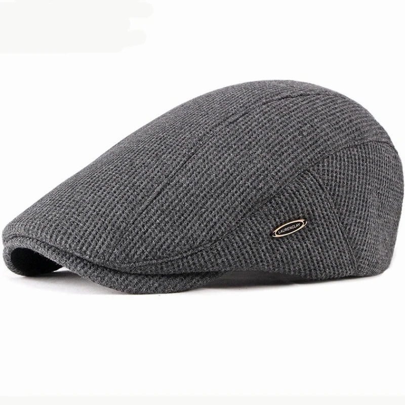 Bret Homme Classique en Laine Texture - Textural fashion-beret