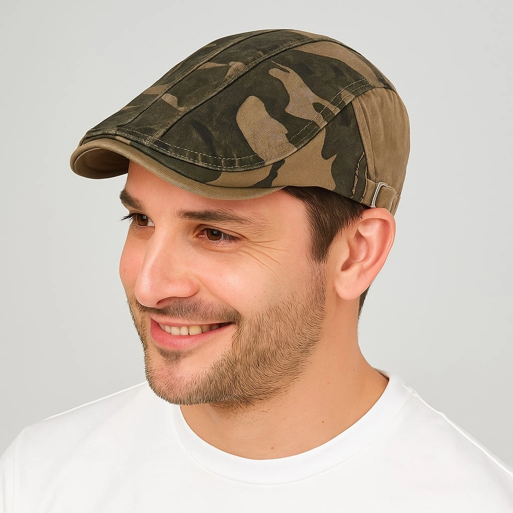 Bret Homme Coton - Camouflage