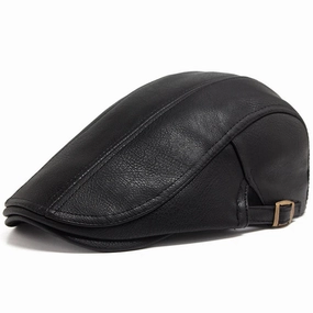 Bret Homme en Cuir - Prestige fashion-beret