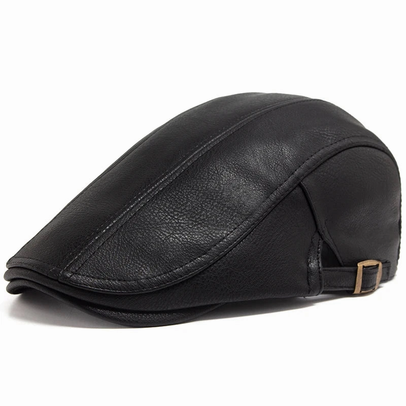Bret Homme en Cuir - Prestige fashion-beret