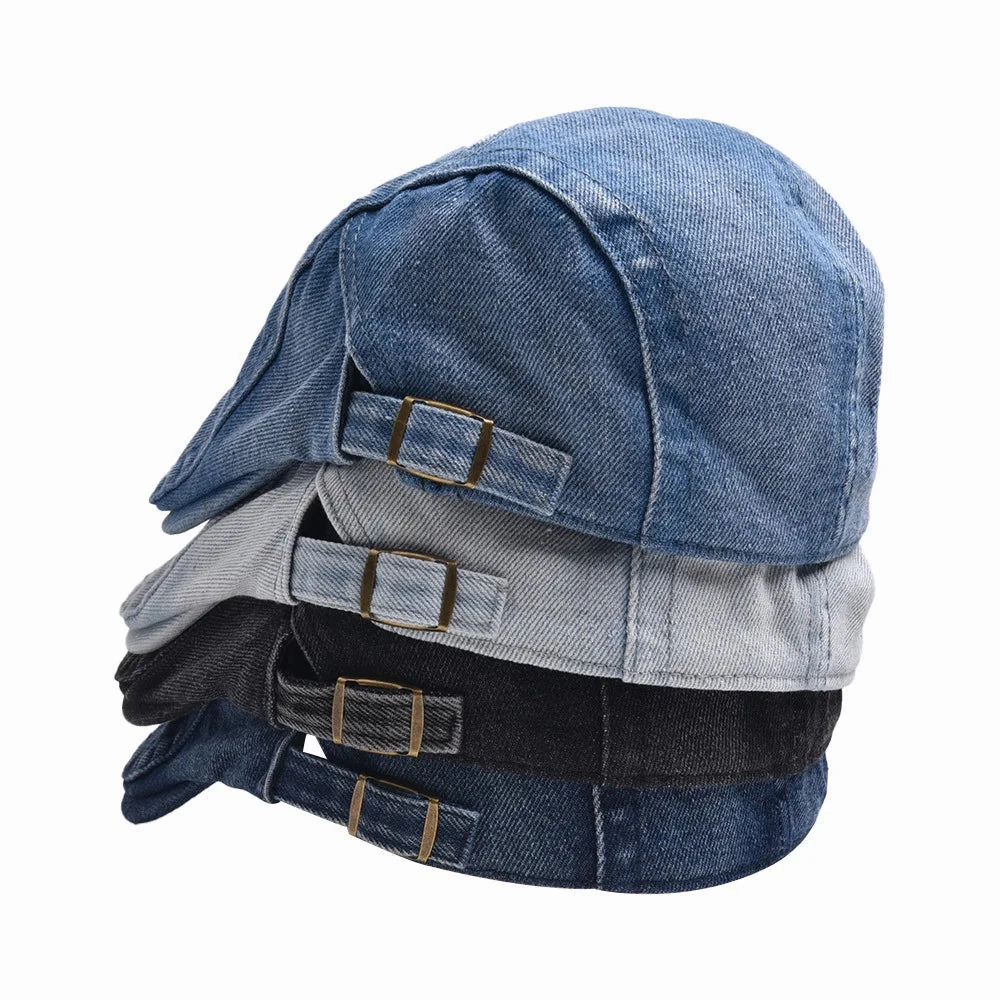 Bret Homme en Denim Lger - Sky